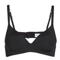 DIM INVISI FREE women's Triangle bras and Bralettes in Black. Sizes available:38B,38C,32B,34A,34B,34C,34D,36B,36C,36D