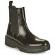 Levis LENNA HI women's Mid Boots in Black. Sizes available:3,4,5,6,7,8