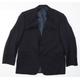 Marks and Spencer Mens Blue Striped Jacket Suit Jacket Size 40