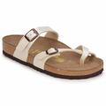 Birkenstock MAYARI women's Mules / Casual Shoes in White. Sizes available:3.5,4.5,5,5.5,7.5,2.5,2.5,5,5.5,7.5
