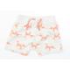 Preworn Girls Grey Animal Print Cropped Trousers Size 9 Months - Fox Print