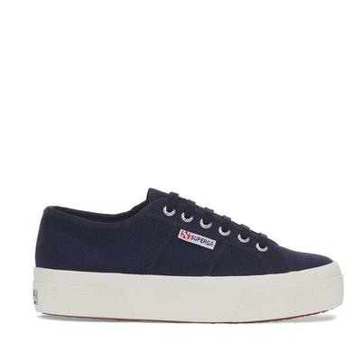 Superga 2740 Platform - Navy f Avorio Trainers