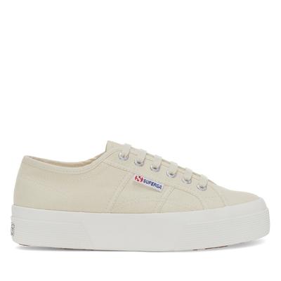 Superga 2740 Platform - Beige Lt Eggshell f Avorio Trainers