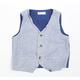 M&Co Boys Blue Jacket Waistcoat Size 2-3 Years