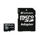 Verbatim Pro U3 (32GB) Micro SDHC Card with Adaptor - 47041