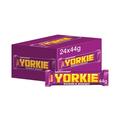Nestle Yorkie Raisin and Biscuit Chocolate Bar 44g (Pack of 24)