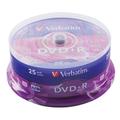 Verbatim DVD+R 16x 4.7GB Spindle (25 Pack)