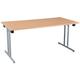 Meeting Room Tables - Karbon Rectangular Folding Tables 1600W in Beech - Delivery