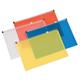 Q-Connect Document Zip Wallet A4 Assorted (Pack of 20) Ref KF16552