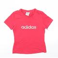 Nike Womens Pink Basic T-Shirt Size 12