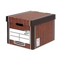 Bankers Box Premium Tall Box Woodgrain (Pack of 5) 7260520