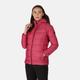Regatta Water-repellent Women's Pink Toploft II Hooded Puffer Jacket, Size: 12