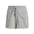 adidas Linear French Terry Shorts Women - Grey, White, Size M