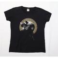 Fruit of the Loom Womens Black Basic T-Shirt Size XL