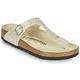 Birkenstock GIZEH women's Flip flops / Sandals (Shoes) in Gold. Sizes available:3.5,4.5,5,5.5,7,7.5,4