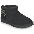 UGG Classic Ultra Mini Chains women's Mid Boots in Black. Sizes available:3,7,8,3.5,4.5,5.5,7.5,8.5,9.5