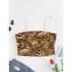 Women Tank Tops ZAFUL Animal Print Crop Cami Top M Deep coffee