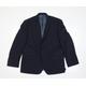 Racing Green Mens Blue Jacket Suit Jacket Size 44