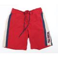 Ted Baker Mens Red Bermuda Shorts Size L