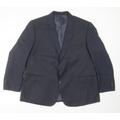 Impressions Mens Blue Jacket Suit Jacket Size 48