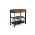 Habitat Metal and Wood Kitchen Trolley