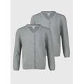 Grey Scalloped Cardigan 2 Pack 4 years