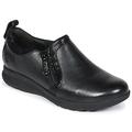 Clarks Un Adorn Zip women's Casual Shoes in Black