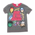 Avengers at George Boys Grey Basic T-Shirt Size 5-6 Years - Hulk Marvel Superhero