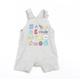 George Boys Grey Dungaree One-Piece Size 6-9 Months