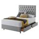 Silentnight Sassaria Superking 4 Drawer Divan Set - Grey