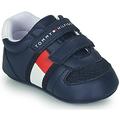 Tommy Hilfiger T0B4-30191 girls's Children's Shoes (Trainers) in Blue. Sizes available:1.5 toddler,2 toddler,3 toddler