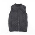 F&F Boys Grey Gilet Jacket Size 9-10 Years