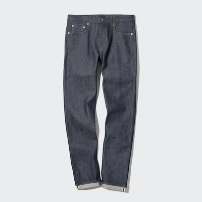 Uniqlo - Cotton Selvedge Stretch Slim Fit Jeans - Blue - 31inch