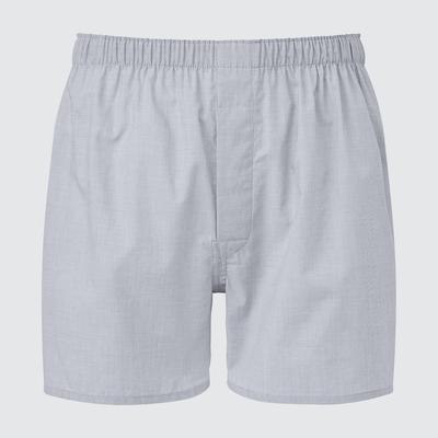 Uniqlo - Cotton Woven Broadcloth Boxer Shorts - Gray - 3XL