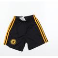 adidas Boys Black Jersey Sweat Shorts Size 5-6 Years - Chelsea F.C