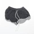 H&M Womens Grey Cotton Sweat Shorts Size S Regular
