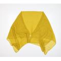 Preworn Womens Yellow Knit Shawl/Wrap - mustard