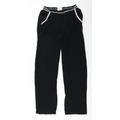Calvin Klein Mens Black Solid Cotton Pyjama Pants Size M