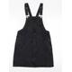 Miss Selfridge Womens Black Pinafore/Dungaree Dress Size 6