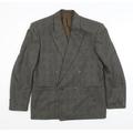 Zini Mens Green Jacket Blazer Size M