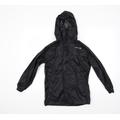 Trespass Boys Black Rain Coat Coat Size 9-10 Years