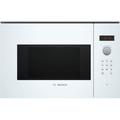 Bosch Series 4 BFL523MW0B 38cm tall, 59cm wide, Built In Compact Microwave - White