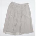 Jacques Vert Womens Grey Maxi Skirt Size 18