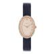 Radley RY21362 Rose Gold Plated Black Leather Strap Watch - W51340