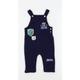 Nutmeg Baby Blue Dungaree One-Piece Size 3-6 Months