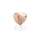 9ct Rose Gold Heart Nose Stud - 2mm - G4504