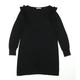 Oasis Womens Black Knit Jumper Dress Size M