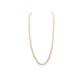 9ct Gold Freshwater Cultured Pearl Necklace - 17in - J9566