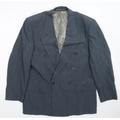 HUGO BOSS Mens Blue Jacket Suit Jacket Size 42