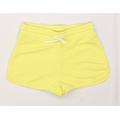 Matalan Girls Yellow Jersey Sweat Shorts Size 10 Years